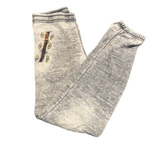 Kings of Cole | Cool and Casual Gray Studded Evil Eye Pants